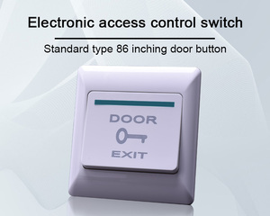 Vians TK ML White Plastic Door Exit <strong>Push</strong> <strong>Button</strong> Output 3A Max Door Access <strong>Control</strong> <strong>System</strong> - Product Image 5