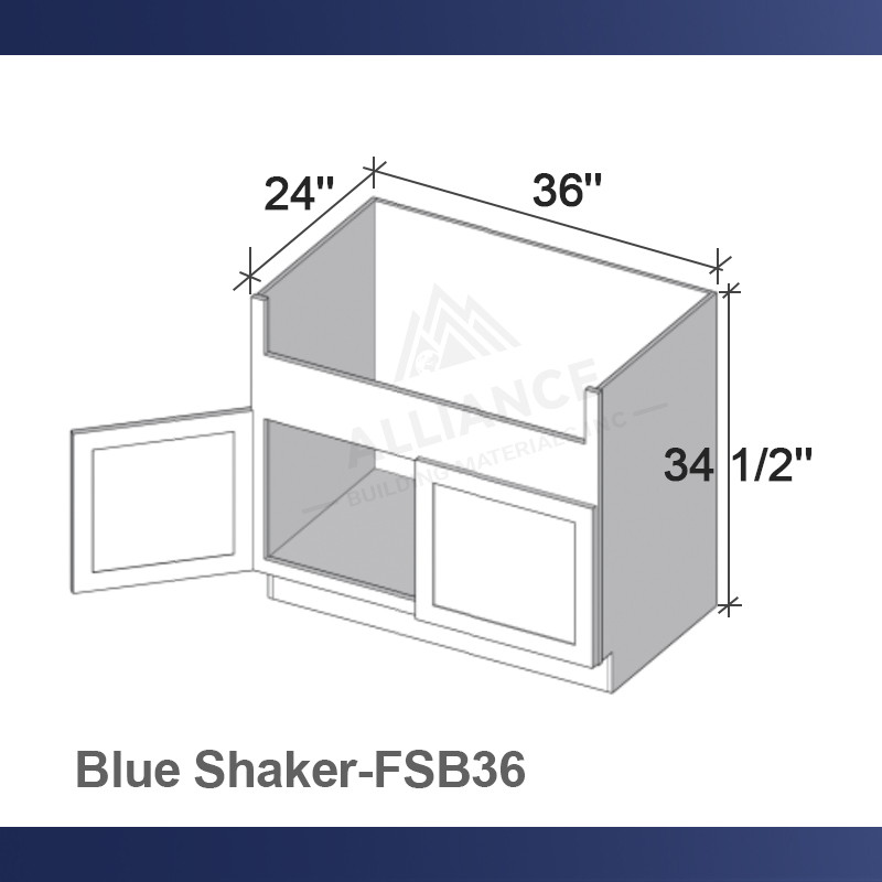 H Blue Shaker-FSB36