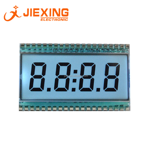 TN Typ 4-stellige 8-Wörter 7-Segment-LCD-Digitalröhrenuhr Bildschirm Segment code LCD-Bildschirm EDC190 hohe Qualität - Product Image 3