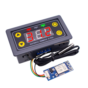 Controlador de temperatura WIFI remoto de alta precisión, módulo de temperatura de refrigeración, aplicación de calefacción, Colector de temperatura, 1, 2