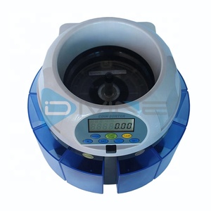 高品质黑色粗糙塑料硬币分拣机硬币柜台机迷你硬币柜台分拣 - Product Image 1