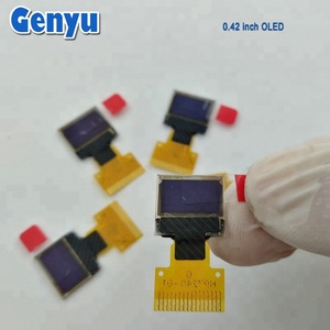Micro OLED Display 0,42 ''Weiß 16pins Löttyp Spi Mini 0,42 Zoll 72x40 Dot Matrix I2C OLED für Arduino
