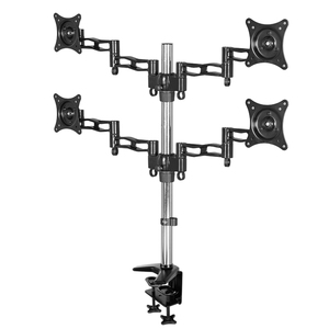 Independently Adjustable Four-Screen <strong>Monitor</strong> Stand with Rotating Joints for Multi-Device Data Monitoring New Stock - Product Image 3