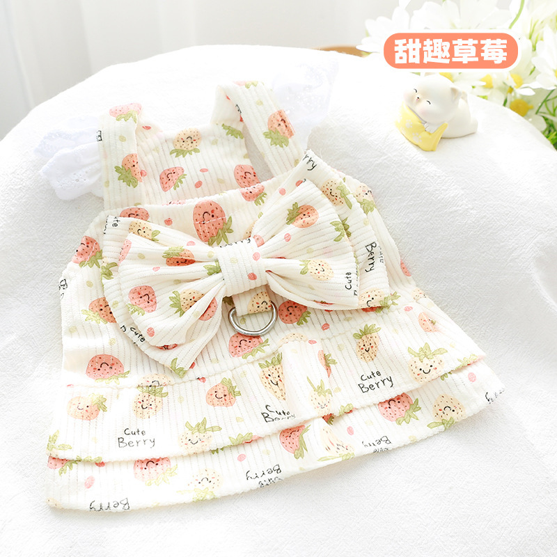 Fraise douce - Robe aux baies