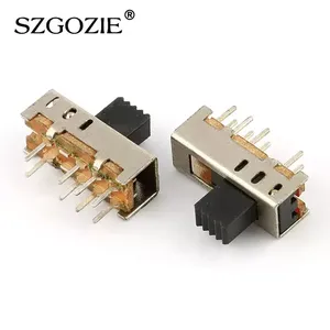 SS23E082P3Tスライドスイッチ8ピン3ウェイPCBスライドスイッチ3ポジション垂直ディップスライドスイッチ - Product Image 1