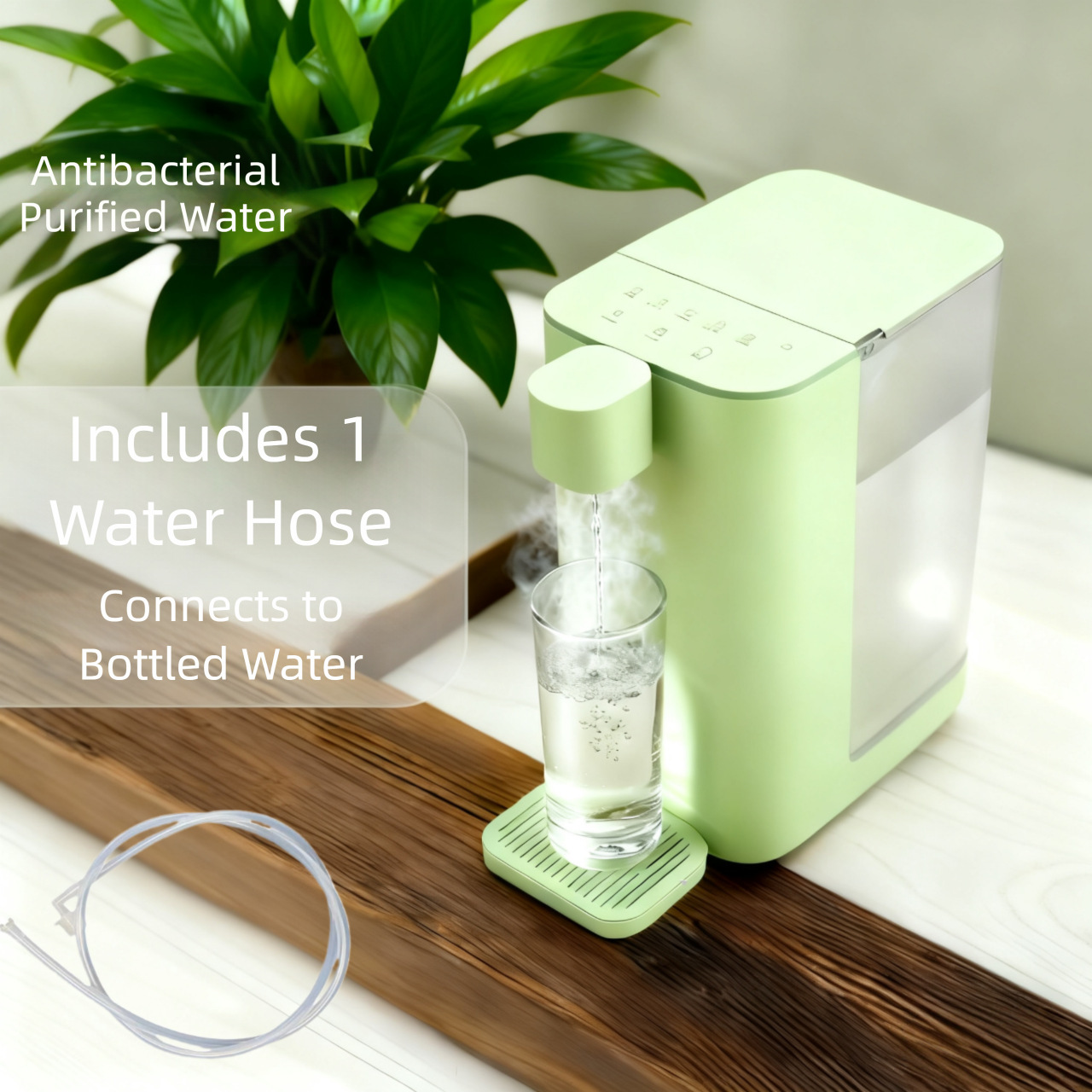 Tubería de agua verde independiente