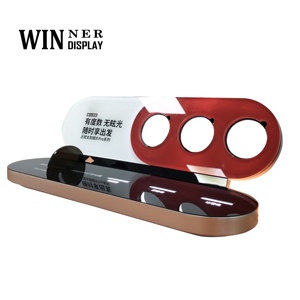 Espositore per occhiali da sole polarizzati espositore per lenti in acrilico con LED - Product Image 4