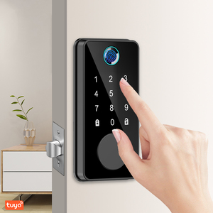 6070キー屋外スマートロックほぞ穴ノブ指紋カードパスワード付きセキュリティデジタルロック - Product Image 3