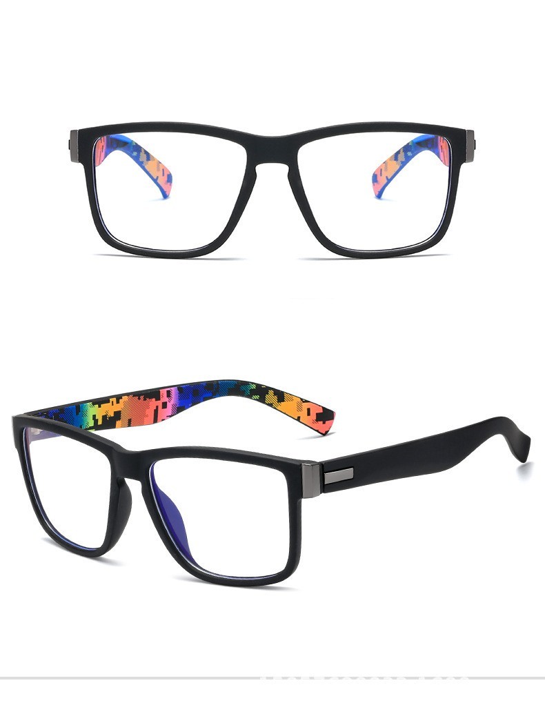 Black +colorful temples
