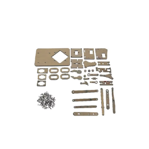 Roboterarm DIY Ersatzteile Lernset Acryl Kreation skit Single Claw Coxless - Product Image 5