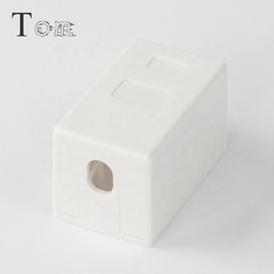 TOM-SB-06-1P 1 port UTP telekomünikasyon ağ için yüzey kutusu keystone jack, keystone jack yüzey kutusu - Product Image 5