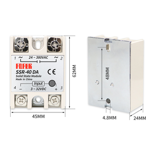 低電力産業用3-32v Dc入力Ac出力DcからDc Ssrソリッドステートリレー - Product Image 3