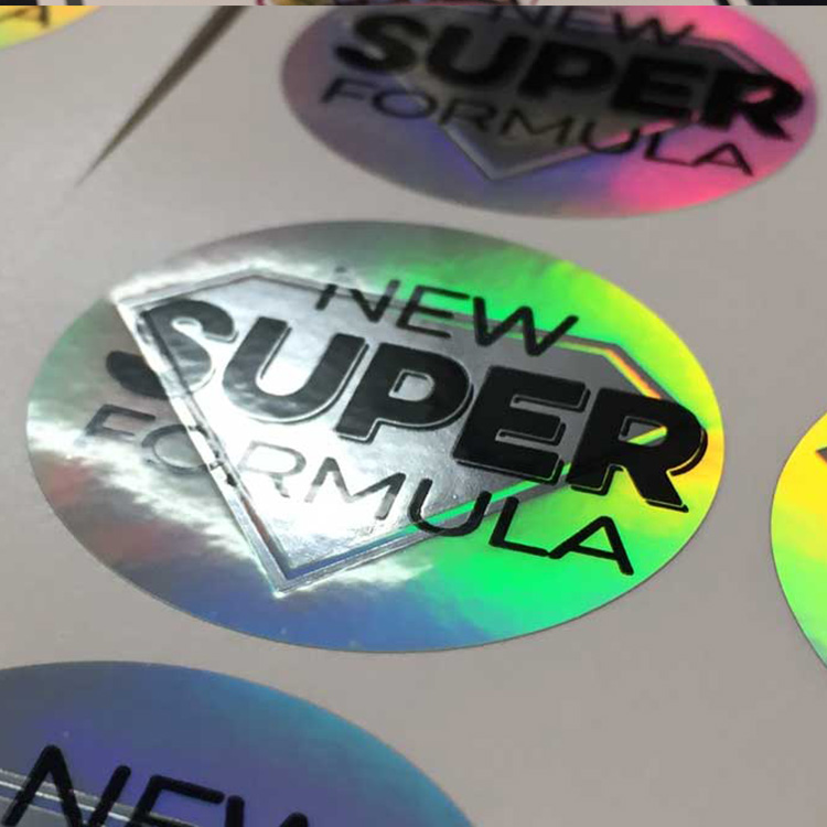 Pegatina holográfica