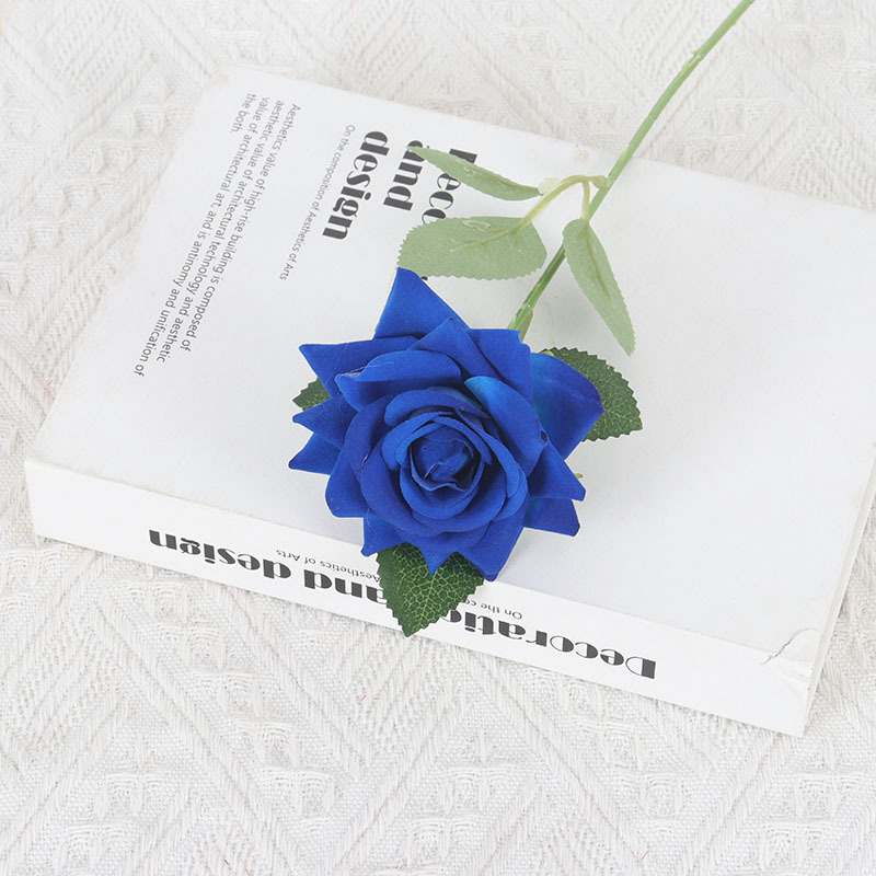Petit coin velours rose bleu