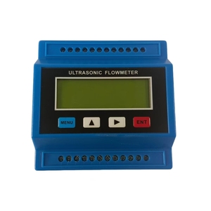 TSONIC Liquid Flow Measurement Water Flow Meter Liquid Sensor Ultrasonic Water Meter 4-20mA <strong>Pulse</strong> Relay <strong>Output</strong> - Product Image 1