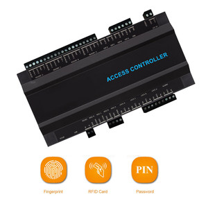 TCP/IP WIFI Wiegand 4 porte scheda di controllo di accesso collegare con impronte digitali/RFID Card /QR Reader sistema di controllo di accesso - Product Image 3