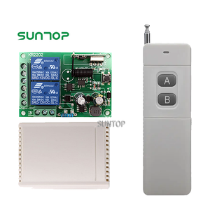 433Mhz telecomando universale senza fili interruttore AC 110V 220V 2CH relè ricevitore modulo RF telecomando trasmettitore luce Led