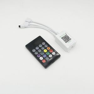 LED-Licht-Fernbedienung 2 Ports RGB-Steuerungsbox 44 Tasten IR blauzahn-LED-Fernbedienung für RGB 5050 3528 LED-Leinstreifen