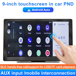 Pantalla HD Carplay-Monitor de coche PND de 9 pulgadas navegación portátil inalámbrico Carplay compatible con IOS y Android Auto - Product Image 2