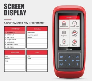 XTOOL X100 PRO2 programmatore di chiavi Auto Reset ECM e immobilizzatore strumento diagnostico Auto ECU programmazione Dash board funzione aggiornamento gratuito - Product Image 3