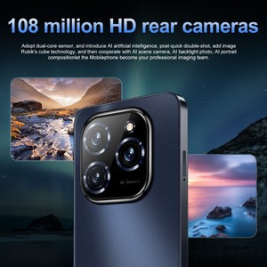 Sıcak satış IQ00 13 orijinal 16gb + 1tb 72MP + 108MP yüz kilidini tam ekran Android 14 cep telefonu akıllı cep telefonu