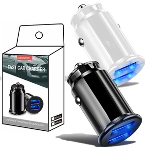 3.1A双USB迷你usb车载适配器快速充电通用快速电话电动车充电器适用于所有手机 - Product Image 4