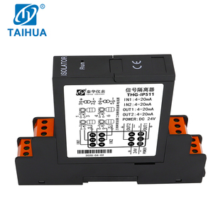 0-10V 4-20mA Analog <strong>Input</strong> Transmitter Active Signal Converter Galvanic Signal Isolator 1 in 4 Out 4 20ma Analog Signal Splitter - Product Image 5