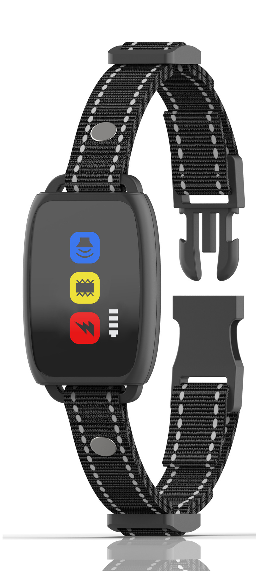 Black Single receiver collar