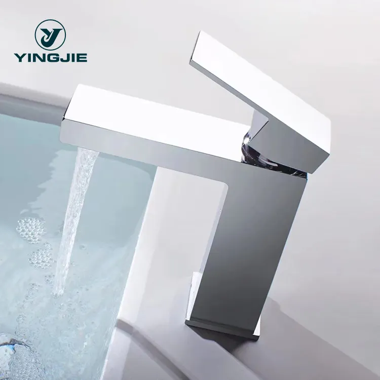 Vendita calda in ottone da tavolo taware lavabo lavabo rubinetto risparmio rame rubinetto miscelatore rubinetto quadrato bagno rubinetti rubinetto lavabo