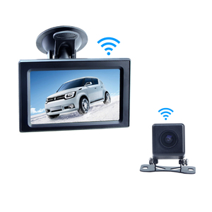 Cámara retrovisor coche vista trasera inversa para copia de seguridad Hd invertir Kit de coche de 4,3 pulgadas Lcd inalámbrico coche Monitor de aparcamiento Sistema Universal - Product Image 6