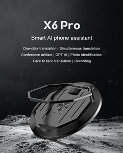 X6 Pro Soporte Magnético De Teléfono Movil Asistente De Interpretacion Simultanea Traduccion De un Clic Traductores Inteligentes - Product Image 6