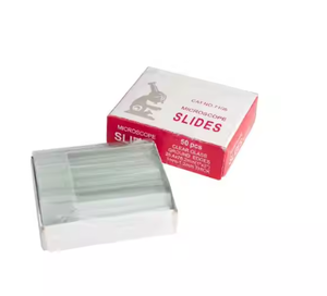 Diapositivas de microscopio de vidrio de laboratorio personalizables OEM 100 piezas con cubierta de vidrio para uso médico - Product Image 6