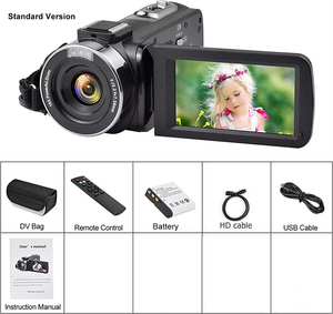 Kızılötesi gece görüş ile 8K 15FPS Video kayıt HD profesyonel 8K dijital kamera dahili WiFi - Product Image 6