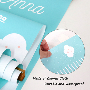 Popular in <strong>Canada</strong> Pet or Baby Hand and Footprint Kit Baby with Canvas Magnetic Wood <strong>Frame</strong> with Ink Pad - Product Image 5
