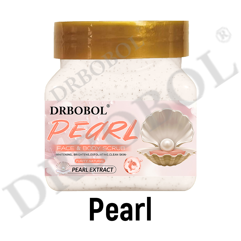 Exfoliante corporal en crema de perlas 350 g (versión en inglés)