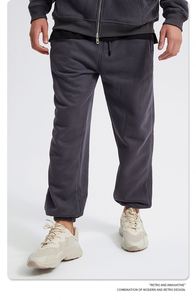 Özel OEM moda toptan Trackpants baskı düz polar erkekler sıcak ter Jogger boş Sweatpants Unisex koşu pantolonları