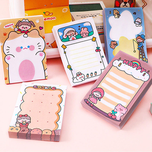 Baskı tasarımı 4 * 6in yazı notu pedleri Kawaii yapışkan notlar - Product Image 5
