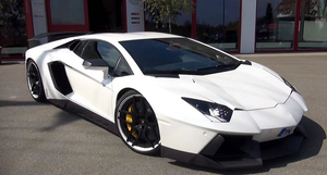 LP700 vücut kiti yükseltmeleri için yeni ZNDR NIVO tarzı karbon Fiber tampon yan etek difüzör Spoiler kendinden yapışkanlı - Product Image 2