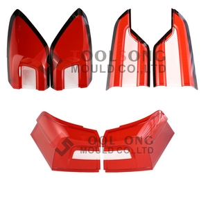 Enjeksiyon plastik LH + RH HMSL aracı özelleştirilmiş kapak Lens kalıp 2K 3K Toolsong kalıp montaj tamamen enjeksiyon takım - Product Image 5