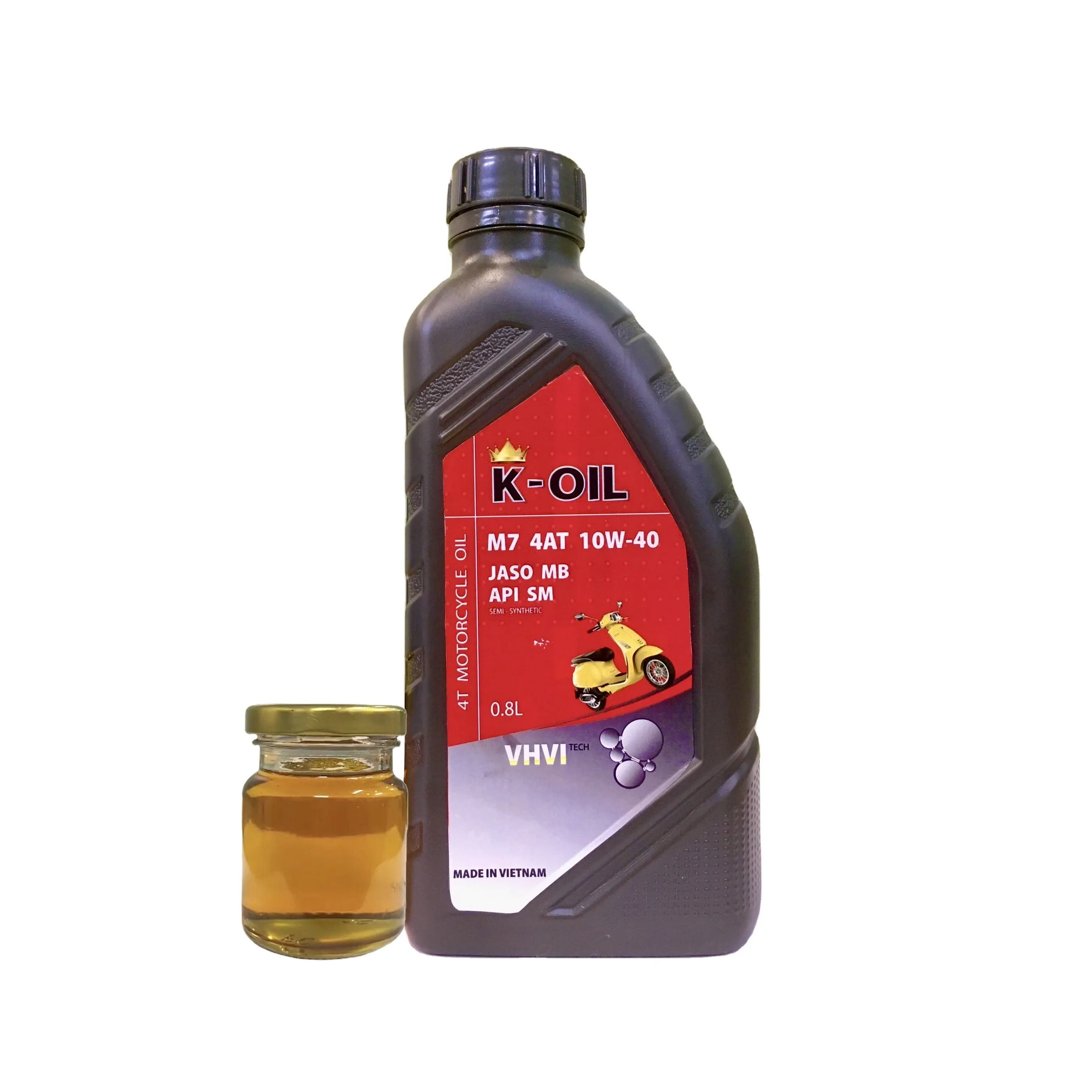 K-oil M7 4AT Oil JASO MB API SM 10W-40 Bảo Vệ Tuyệt Vời Dầu Bán Tổng Hợp Chất Lượng Tốt Giá Xuất Xưởng Xe Hơi Việt Nam