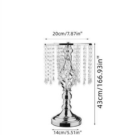 Argento piccolo 43 cm (24 perline)