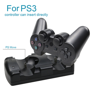 2合1双充电座PS3移动Playstation 3控制器操纵杆游戏手柄双充电器快速船 - Product Image 2