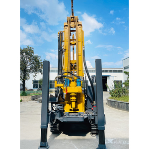OEM Giàn Khoan nước chất lượng cao Máy khoan giếng nước cát phù sa 180m 250m 300M 500m với búa DTH - Product Image 3