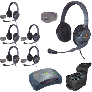 Sistema de intercomunicación UPMX4GD6 UltraPAK HUB para 6 personas con videoportero de doble auricular Max4G con visión nocturna para aplicación Tuya - Product Image 1