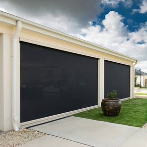 Ziptrack Jaloezieën Buiten Rolschaduw Winddichte Zip Zonnescherm Jaloezieën Voor Buiten Balkon Zonlicht Kamer Pergola - Product Image 2