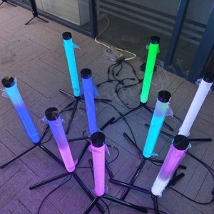 Светодиодные лампы для освещения сцены, 360 пиксельные лампы RGB 0,5 м - Product Image 6