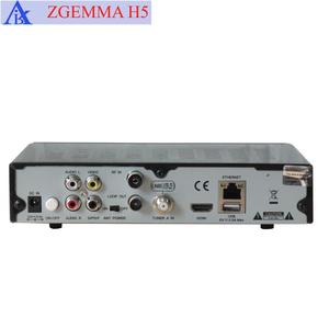 Decodificador de TV satélite H.265 ZGEMMA H5 Combo DVB S2 + DVB T2/C compatible con CA - Product Image 3