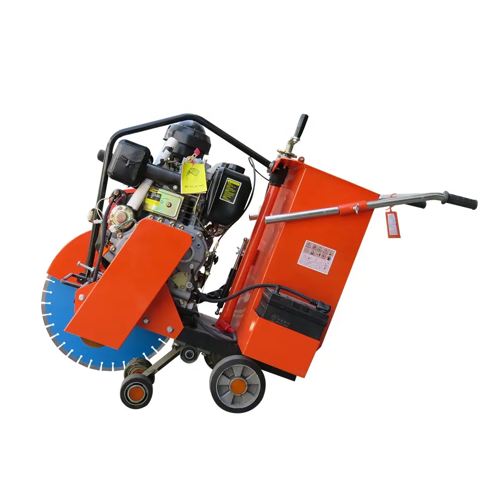 Asphalt Cutter elektrische Hand sah zu Fuß hinter Beton Schneide maschine zum Verkauf Preis FQG-500