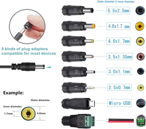 อะแดปเตอร์จ่ายไฟ2A 6V AC 100-240V ถึง6V DC หม้อแปลงไฟฟ้า AC_DC DC 6V ปลั๊กสายสำหรับใช้ในบ้าน - Product Image 5