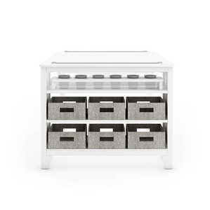 Eşya kutuları ve dışkı ile zanaat masa oynarken ve çizim çocuklar için 4 in 1 etkinlik tablosu - Product Image 5